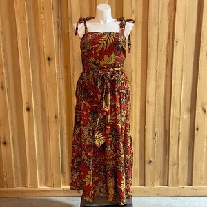 Avenue Women’s Plus Size Boho Maxi Dress 	NWT Size 18 “One Night”